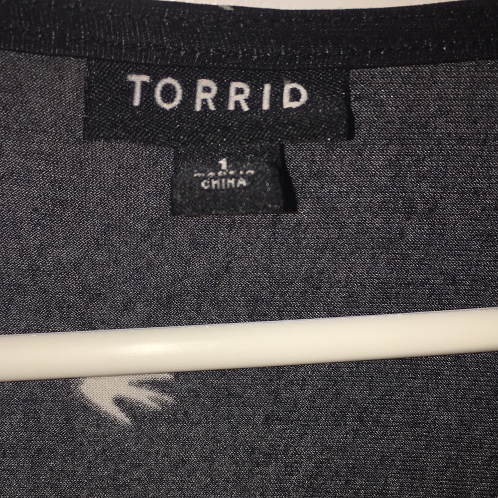 Torrid Printed Bird Swing Dress - Picture 5 of 6